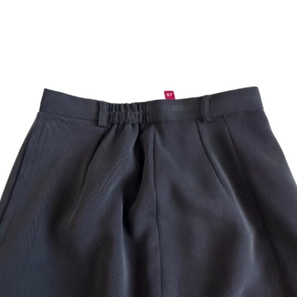 Unknown Source Women's S/M (Waist 67) Gray Midi Straight Fully Lined Skirt - Picture 8 of 13